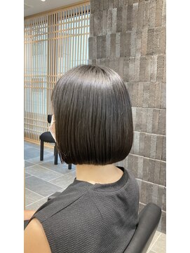 ラテ 渋谷(LATTE) ワンレンショートボブ