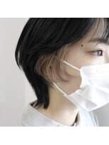 デコヘアーフラッペ(DECO HAIR frappe) イヤリングカラー ベージュ/ミルクティーベージュ