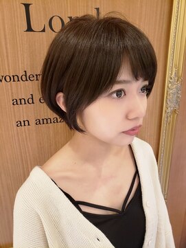 ロンドプロフィール 浦和(Lond profil) 浦和ショートヘアショートカット韓国白髪ぼかし白髪染めボブ