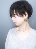 【morio池袋】大人可愛い20代30代ブルーグレージュ束感ショート