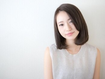 モンド ヘアクリエーション 下荒田店(monde hair creation)の写真/クセは気になるけどボリュームは落としたくない…そんな方に◎自然な仕上がりで憧れのサラ艶髪へ導きます♪