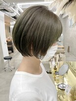 ソーコ 渋谷(SOCO) 大人ショートボブ丸みショートカットマッシュショートボブ