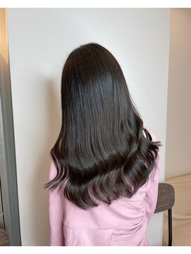 ナンバー リコ 名駅 ジャム 名古屋(N° rico JAM) 艶髪ロング　美髪ダークカラー　エギョモリ　ヨシンモリ　艶巻き