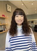 Aラインドライパーマ