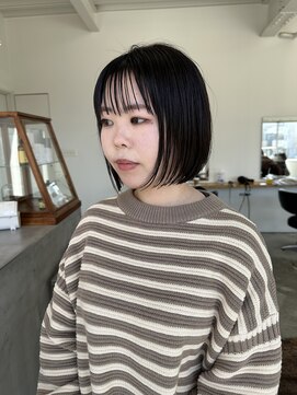 フィル(fil) ミニボブ /ダークネイビー