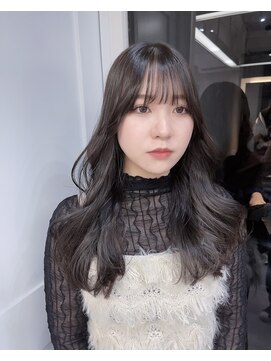 ロンドアヴァントゥス 池袋(Lond aventus) 韓国レイヤー/韓国風/ボブ/髪質改善/黒髪/ブリーチなし〔池袋〕