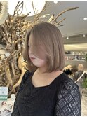 【ボブ×ハイトーン】