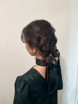 ゼスト 中野店(ZEST) 【ZEST中野　SAYAKA】結婚式ツインヘアアレンジ