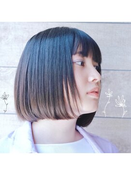 ラウレア(LAULEA) サラ艶ボブカット/まとまるボブカット/ストレートパーマ/カット