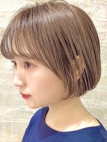 ラフ 新宿(Laff)&nbsp;新宿 大人可愛い 20代30代40代 丸みショート 小顔ショートボブ