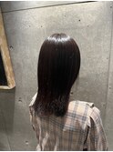 自然な仕上がりウル艶縮毛矯正！(飯田)