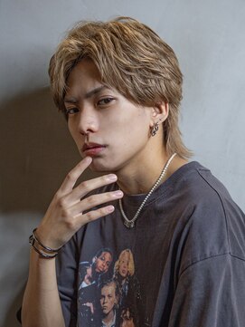 シティ(CITY) 【メンズstyle】ベリーショートニュアンスパーマグレーベージュ