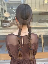 covo/金沢駅/ヘアセット/タイトアレンジ