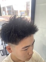 エクラヘア(ECLAT HAIR)&nbsp;ツーブロスパイキーショート