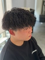 バース 河原町店(BIRTH)&nbsp;ツイストスパイラルパーマツイストパーマメンズマッシュパーマ