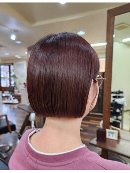 センスヘアー(SEN'S HAIR)の写真/高い技術と経験豊富なスタイリストが創る、再現性の高いカットで、自分でもセットしやすいスタイルに…♪
