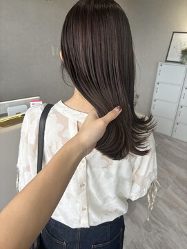 プリュム(Plume.) 透け感まろやかグレージュ