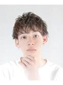 マッシュ×ナチュラルパーマ
