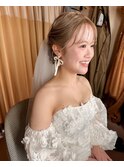 ブライダルヘアメイク