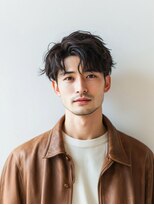 e.m.a プレミアムビューティーサロン 栄駅店(e.m.a PREMIUM BEAUTY SALON)&nbsp;七三　アップバング