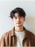 七三 アップバング