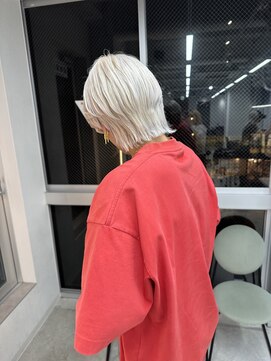 ジルバイジゼル(JILL by GiseL) aハイトーンホワイトミルクティーピンクケアブリーチ福岡天神