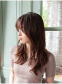 大人ロングレイヤー20代/30代/40代/庭瀬