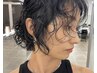 再来【パーマ＋カット】亀梨指名　ニュアンス/ナチュラル質感パーマ￥10450