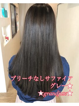 グランジュテ(grandjute) インナーカラー★ハイライト★イルミナカラー★カット★縮毛矯正