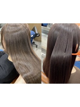 【髪質改善専門店】全メニュー髪質改善☆カラーや縮毛矯正のダメージを極上ヘアケアで美髪へチェンジ！