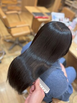 アロマ ヘアー ルーム 新宿3号店(AROMA hair room) 髪質改善ストレート／極ツヤロング/縮毛矯正/サラツヤヘア/美髪