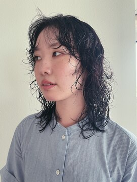 ス キョウト(su kyoto) レイヤーパーマ