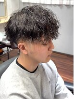 リ メイロ(Re.Meiro)&nbsp;ツイストスパイラルマッシュ【メンズ/パーマ/眉毛/沖縄市/美里】