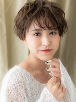 カバーヘア ブリス 大宮西口(COVER HAIR bliss)&nbsp;大人ガーリー小顔プードルパーマ刈り上げショートA6大宮30代40代