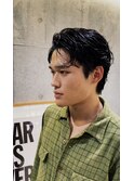 ニュアンスパーマ／メンズショート／メンズパーマ／溝の口