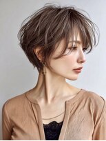 ハーツ(Heart's)&nbsp;白髪ぼかし脱白髪染め大人ショート40代50代60代