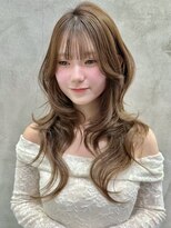 ロンドネートゥル 新潟(Lond naitre)&nbsp;新潟／髪質改善／イメチェン／レイヤー／オリーブベージュ