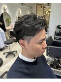 【KOTO】メンズパーマ＿フェザーパーマ