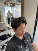 刈り上げ無しスパイキー