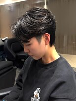 ウーズ ハラジュク(Ooze.HARAJUKU) ハッシュカットグレージュデザインカラーツートーンカラー原宿