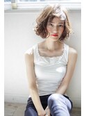 【Lolonois豊中】前髪が大人かわいいボブ（藤岡なおき）