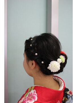 エアー(AIR) 成人式ヘアアレンジ