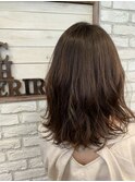 無造作カールのリラクシーミディ