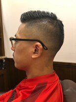 ヒロギンザバーバーショップ 神楽坂店(HIRO GINZA BARBER SHOP)&nbsp;ハイスキンフェード7:3パート