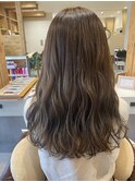 10代20代30代人気◎マロンベージュ♪無造作カール×ロング