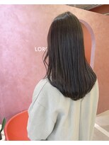 ローレンジウ(LOREN JU)&nbsp;透明感髪質改善ベージュダブルカラーミルクティーグレージュ