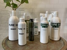 当店こだわりの天然アミノ酸系ハーブシャンプー　PURE９５