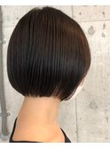 切りっぱなし ミニボブ×ココアグレージュ《表参道》