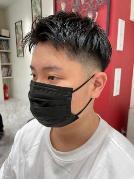 コーゾーギンザ 上野御徒町店(KOZO GINZA) 【ツーブロック】フェードスタイル