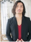 大人セミウエットランダムパーマでツイストミディa